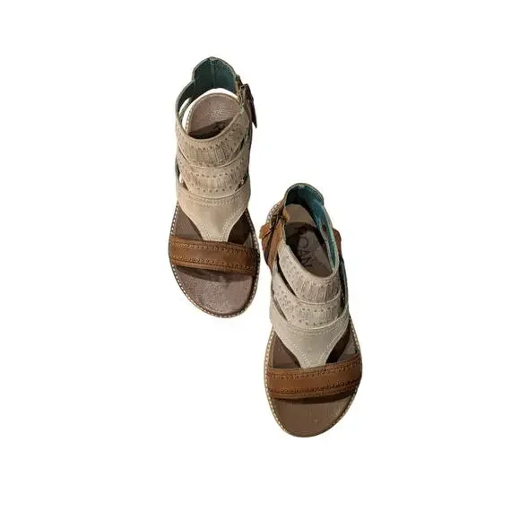 NWOT Roan by Bedstu Carlita II Tan Bone  Size 7.5 - Picture 4 of 9